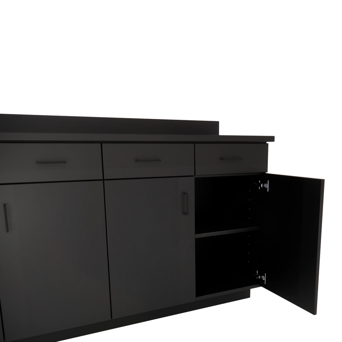 VetPro OR - 7' Clear Wall-Mount Cabinet and Combo Base Cabinet Surgery Room Veterinary Cabinet Package - Kaemark