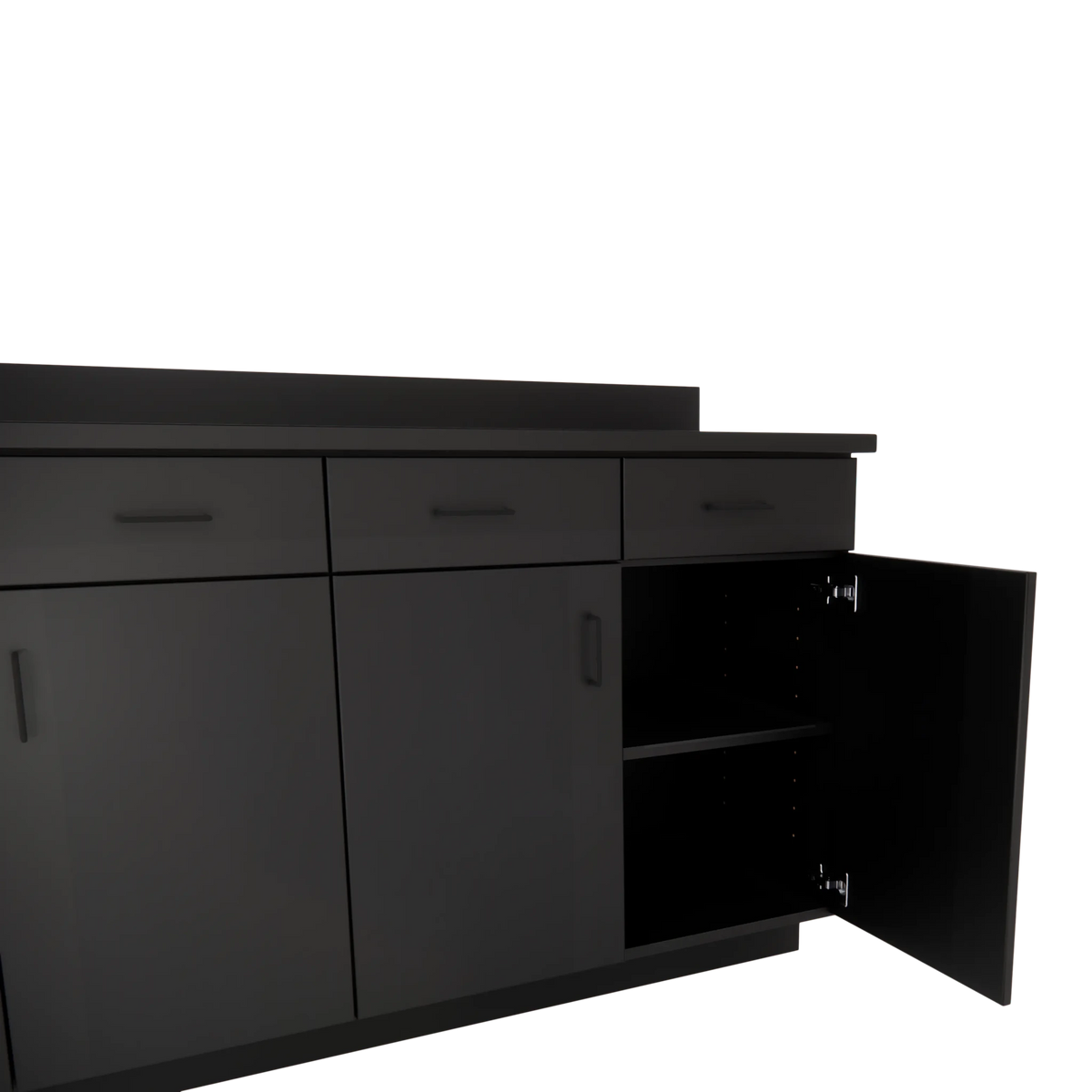 VetPro OR - 7' Clear Wall-Mount Cabinet and Combo Base Cabinet Surgery Room Veterinary Cabinet Package - Kaemark