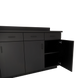VetPro OR - 7' Clear Wall-Mount Cabinet and Combo Base Cabinet Surgery Room Veterinary Cabinet Package - Kaemark