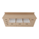 VetPro OR - 7' Clear Wall-Mount Cabinet and Combo Base Cabinet Surgery Room Veterinary Cabinet Package - Kaemark