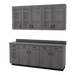 VetPro OR - 7' Clear Wall-Mount Cabinet and Combo Base Cabinet Surgery Room Veterinary Cabinet Package - Kaemark