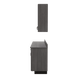 VetPro OR - 7' Clear Wall-Mount Cabinet and Combo Base Cabinet Surgery Room Veterinary Cabinet Package - Kaemark