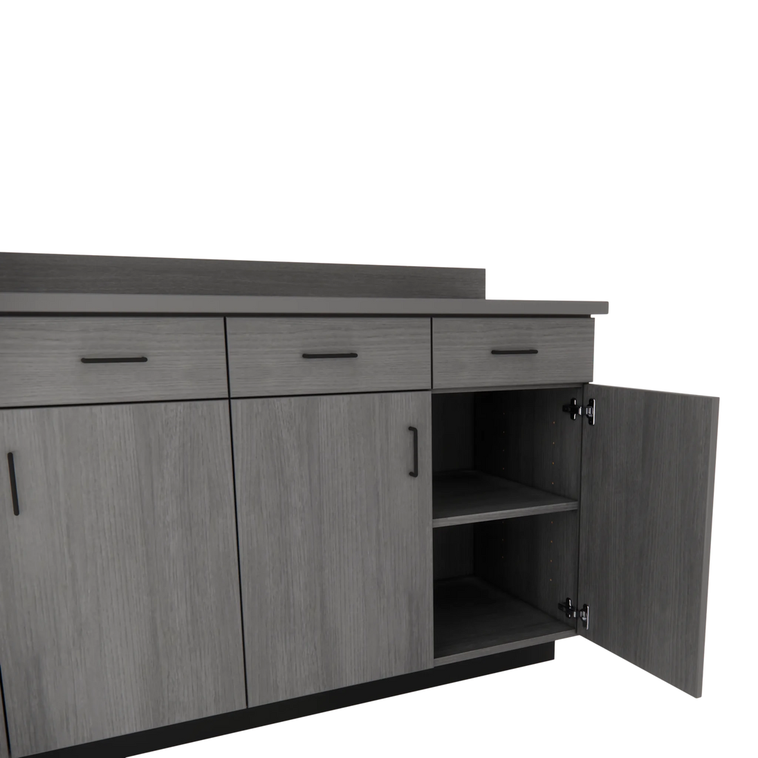 VetPro OR - 7' Clear Wall-Mount Cabinet and Combo Base Cabinet Surgery Room Veterinary Cabinet Package - Kaemark