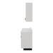 VetPro OR - 7' Clear Wall-Mount Cabinet and Combo Base Cabinet Surgery Room Veterinary Cabinet Package - Kaemark