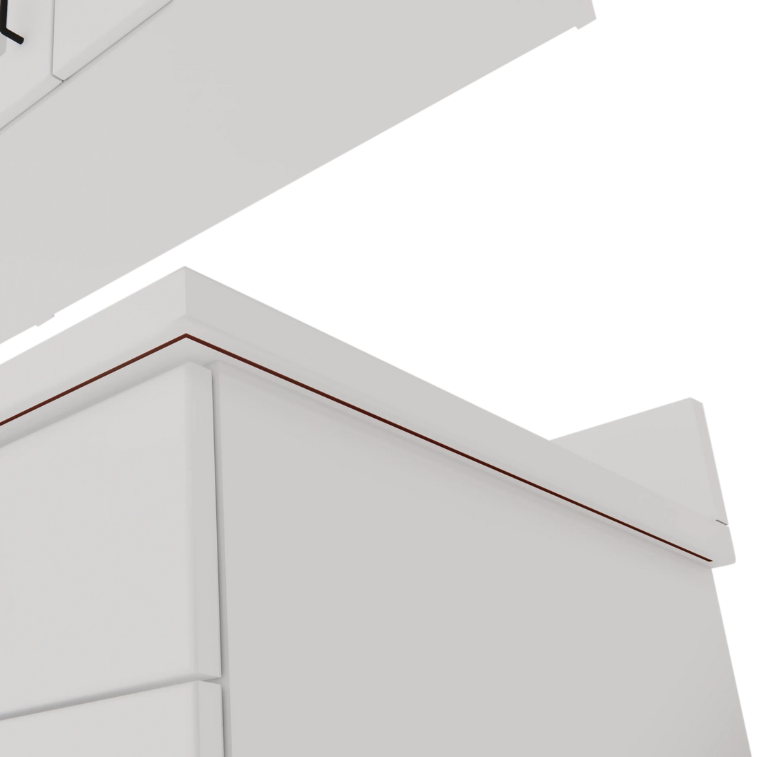 VetPro OR - 7' Clear Wall-Mount Cabinet and Combo Base Cabinet Surgery Room Veterinary Cabinet Package - Kaemark