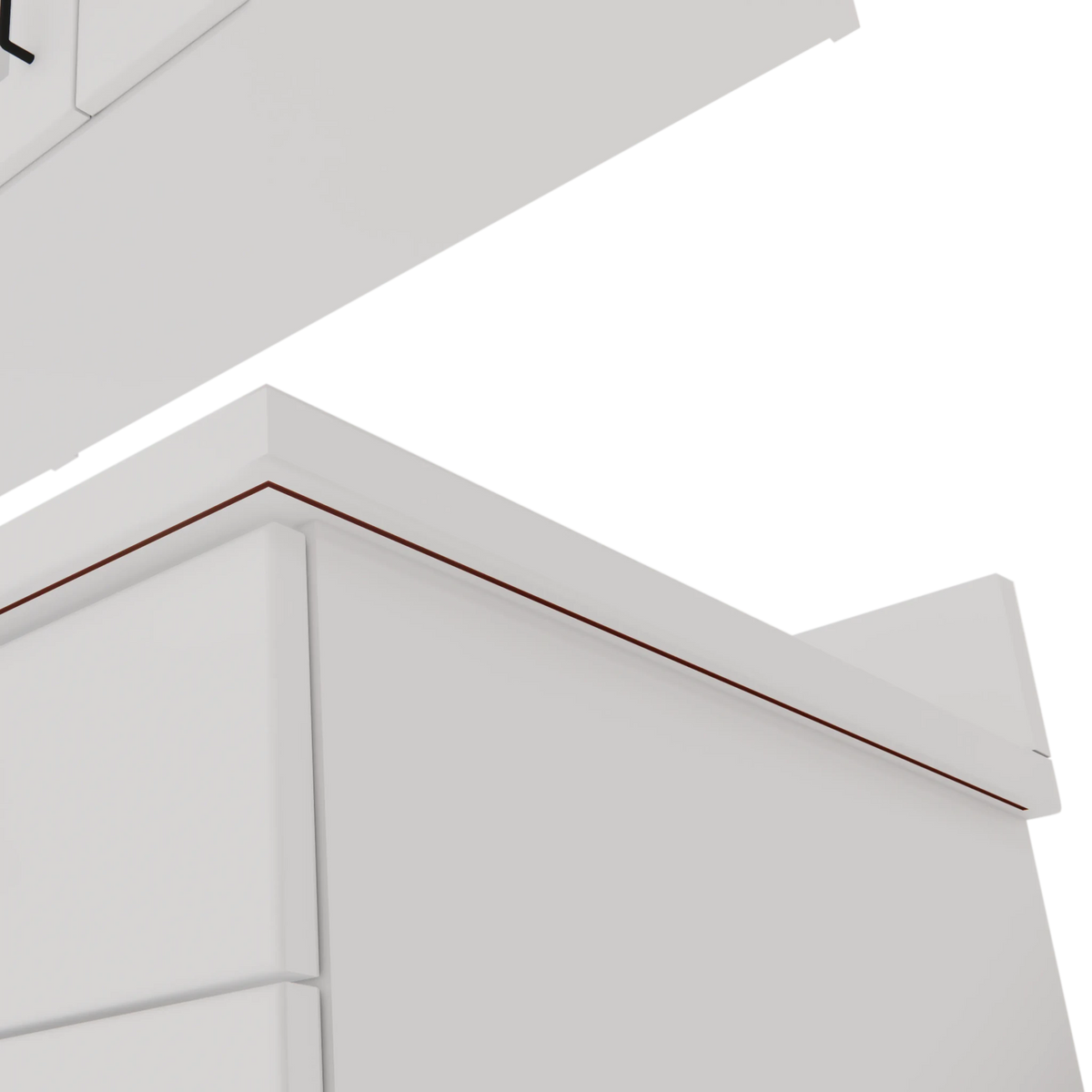 VetPro OR - 7' Clear Wall-Mount Cabinet and Combo Base Cabinet Surgery Room Veterinary Cabinet Package - Kaemark