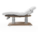 Aura White & Teak Massage Spa Bed - Kaemark