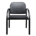 Oliver Black Reception Chair - Black - Kaemark