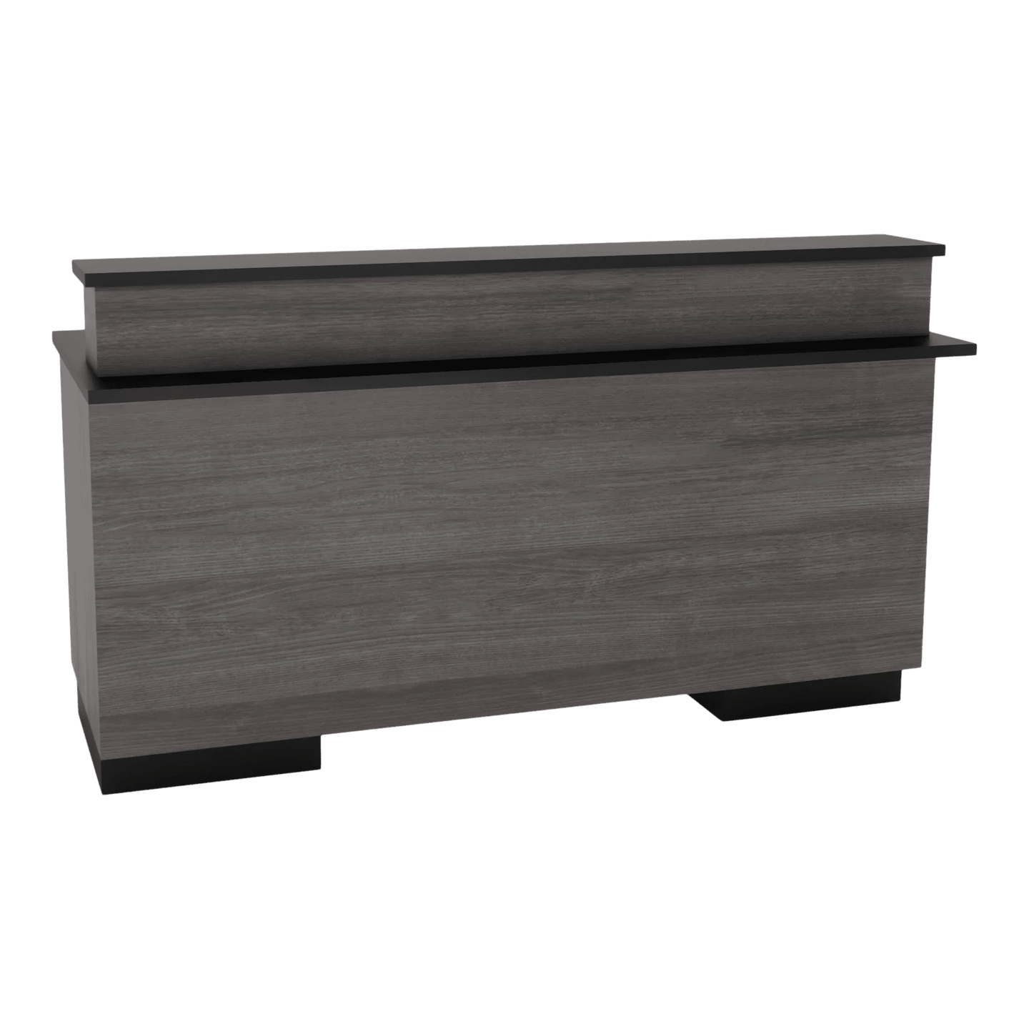Crystal Reception Desk with Solid Surface Counter Top - Kaemark