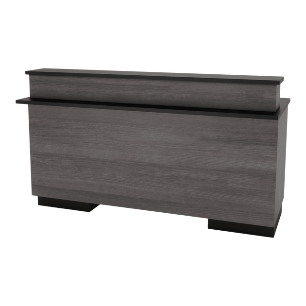 Crystal Reception Desk with Solid Surface Counter Top - Kaemark