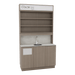 Deluxe Professional Color Bar with Stainless Steel Sink & Storage - Kaemark