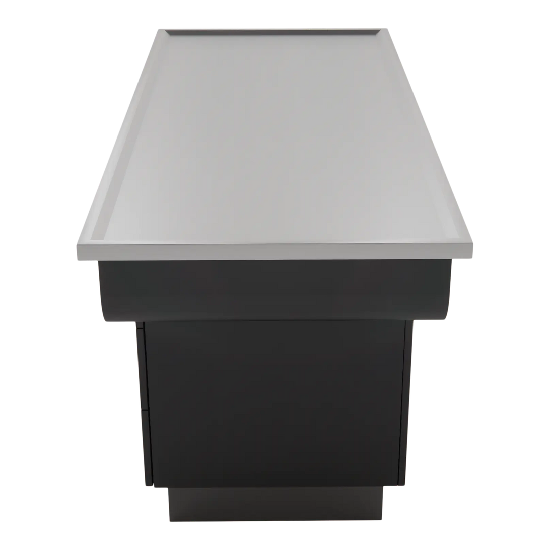 SterilSteel 60" Dry Table Counter with Inner Lip - Kaemark