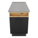 SterilSteel 60" Dry Table Counter with Inner Lip - Kaemark