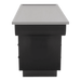 SterilSteelPass 60" Dry Table Counter with Inner Lip and Pass-Through Drawers - Kaemark