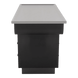 SterilSteelPass 60" Dry Table Counter with Inner Lip and Pass-Through Drawers - Kaemark