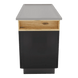 SterilSteelPass 60" Dry Table Counter with Inner Lip and Pass-Through Drawers - Kaemark