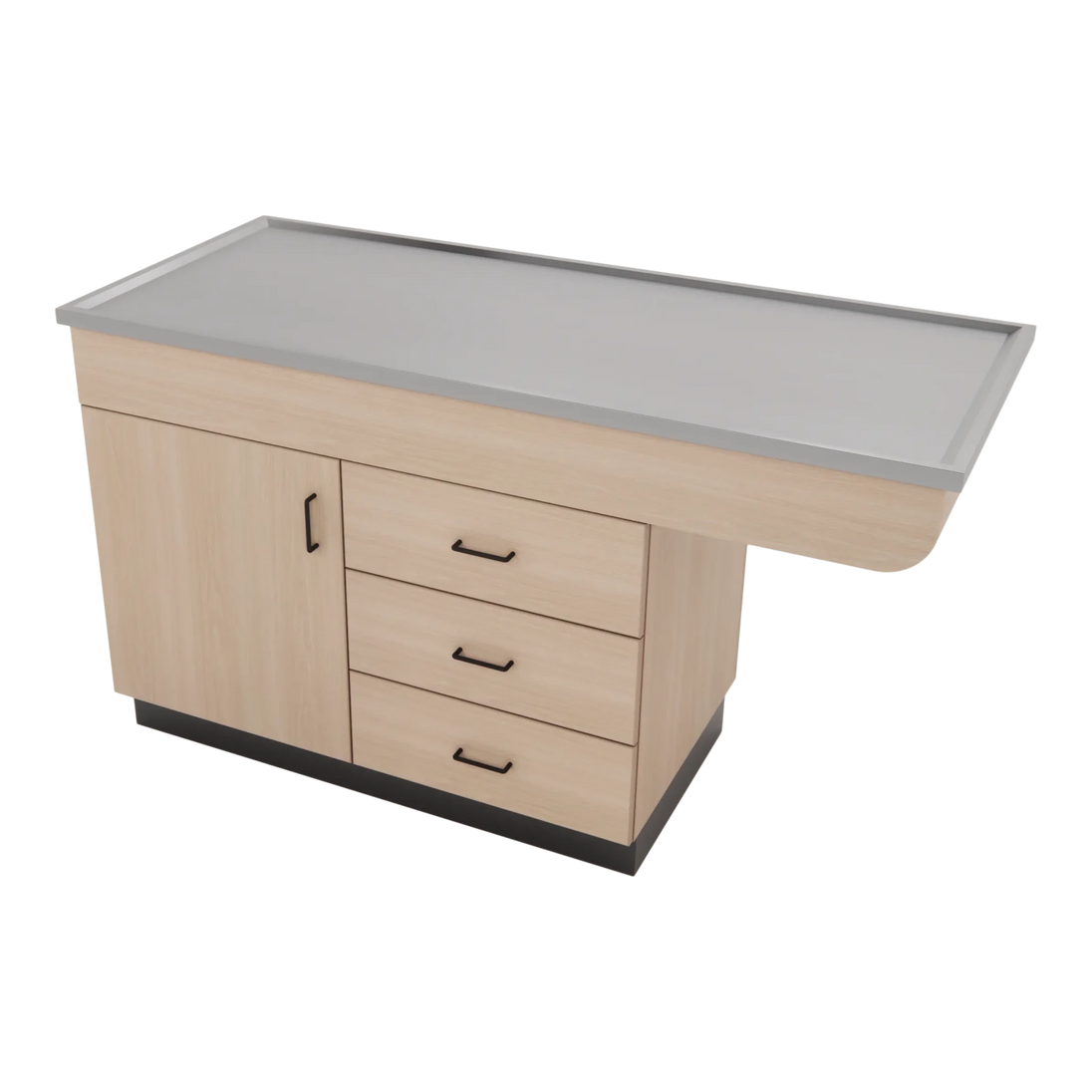 SterilSteel 60" Dry Table Counter with Inner Lip - Kaemark