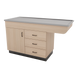 SterilSteel 60" Dry Table Counter with Inner Lip - Kaemark