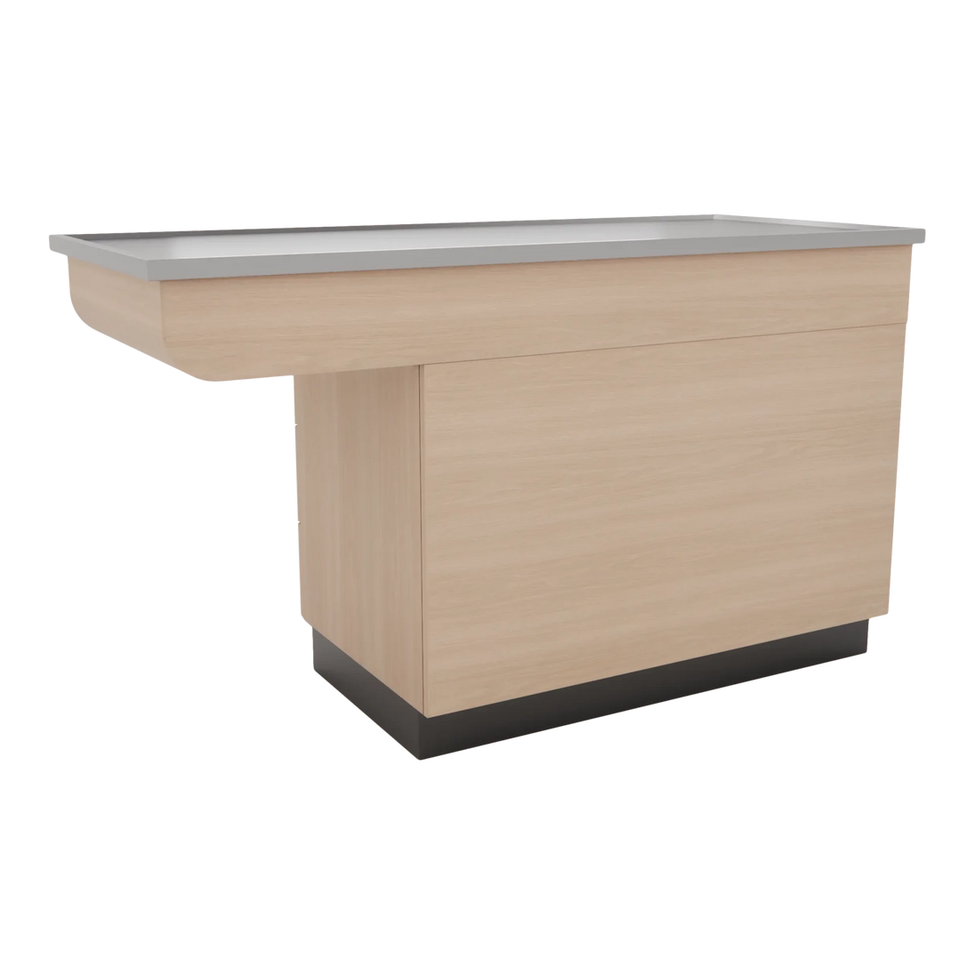 SterilSteel 60" Dry Table Counter with Inner Lip - Kaemark