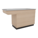 SterilSteel 60" Dry Table Counter with Inner Lip - Kaemark