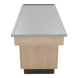 SterilSteel 60" Dry Table Counter with Inner Lip - Kaemark