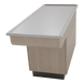 SterilSteel 60" Dry Table Counter with Inner Lip - Kaemark