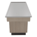 SterilSteel 60" Dry Table Counter with Inner Lip - Kaemark