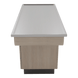SterilSteel 60" Dry Table Counter with Inner Lip - Kaemark