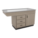 SterilSteelPass 60" Dry Table Counter with Inner Lip and Pass-Through Drawers - Kaemark