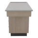 SterilSteelPass 60" Dry Table Counter with Inner Lip and Pass-Through Drawers - Kaemark