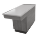 SterilSteel 60" Dry Table Counter with Inner Lip - Kaemark