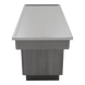 SterilSteel 60" Dry Table Counter with Inner Lip - Kaemark