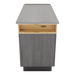 SterilSteel 60" Dry Table Counter with Inner Lip - Kaemark