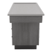 SterilSteelPass 60" Dry Table Counter with Inner Lip and Pass-Through Drawers - Kaemark