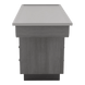 SterilSteelPass 60" Dry Table Counter with Inner Lip and Pass-Through Drawers - Kaemark