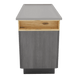 SterilSteelPass 60" Dry Table Counter with Inner Lip and Pass-Through Drawers - Kaemark