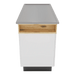 SterilSteel 60" Dry Table Counter with Inner Lip - Kaemark