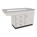 SterilSteelPass 60" Dry Table Counter with Inner Lip and Pass-Through Drawers - Kaemark