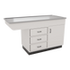 SterilSteelPass 60" Dry Table Counter with Inner Lip and Pass-Through Drawers - Kaemark