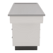SterilSteelPass 60" Dry Table Counter with Inner Lip and Pass-Through Drawers - Kaemark