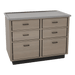 SterilSteelPass 48" Veterinary Clinic Dry Table with Pass-through Drawers - Kaemark
