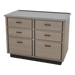 SterilSteelPass 48" Veterinary Clinic Dry Table with Pass-through Drawers - Kaemark