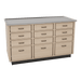 SterilSteelPass 60" Veterinary Clinic Dry Table with Pass-through Drawers - Kaemark