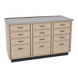 SterilSteelPass 60" Veterinary Clinic Dry Table with Pass-through Drawers - Kaemark