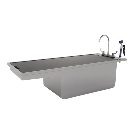 DuraSteel Split Level Wet Table Stainless Insert - Kaemark