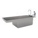 DuraSteel Split Level Wet Table Stainless Insert - Kaemark