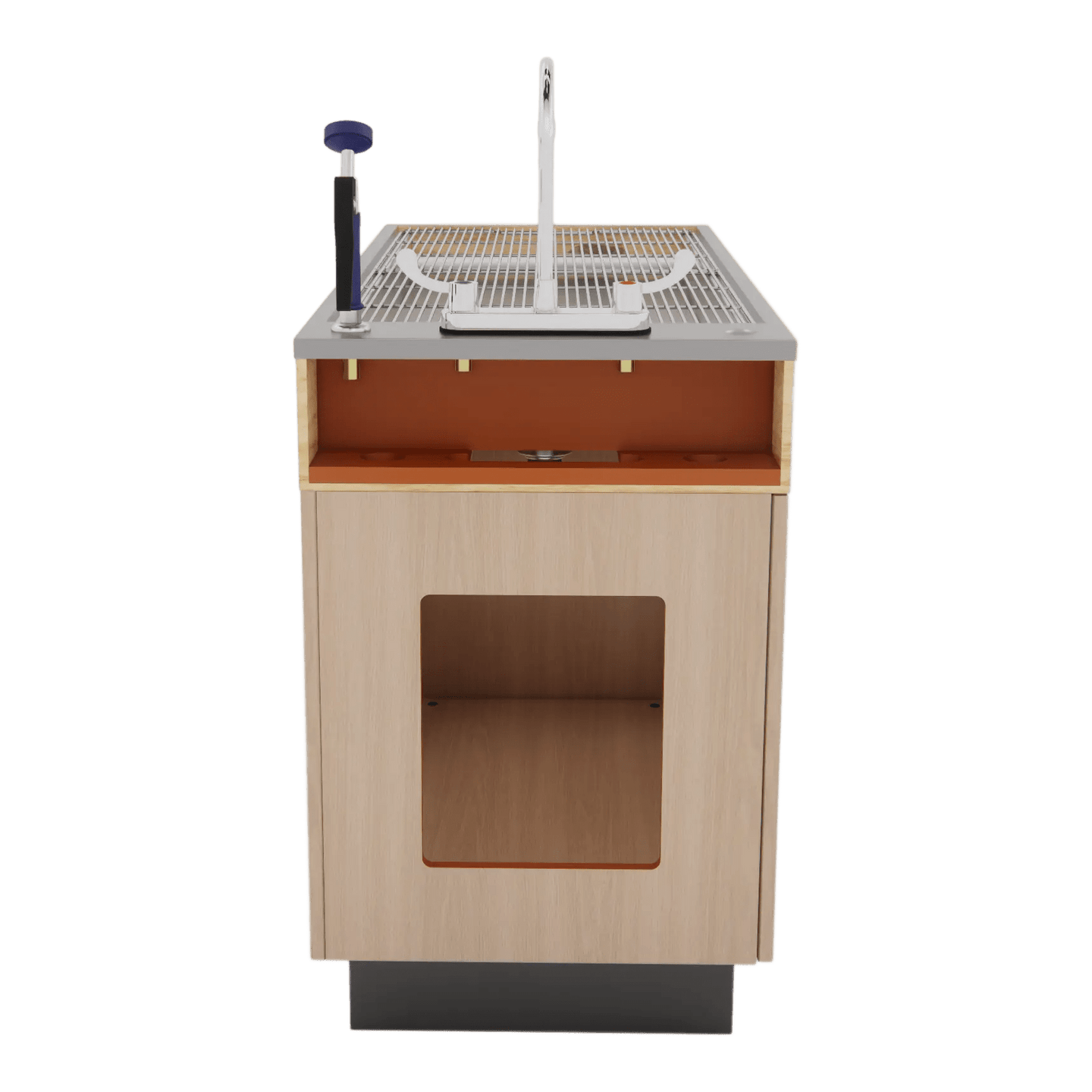 DuraSteel Pro Wet Table on Laminate Base - Kaemark
