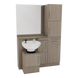 Ellipse Wet Station with Tilt Bowl - Kaemark
