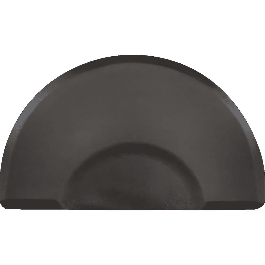 Kurative Anti Fatigue Mat Round 3′ X 5′ – Black with Chair Depression - Kaemark