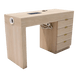 Eva Nail Table with 4 Drawers - Kaemark